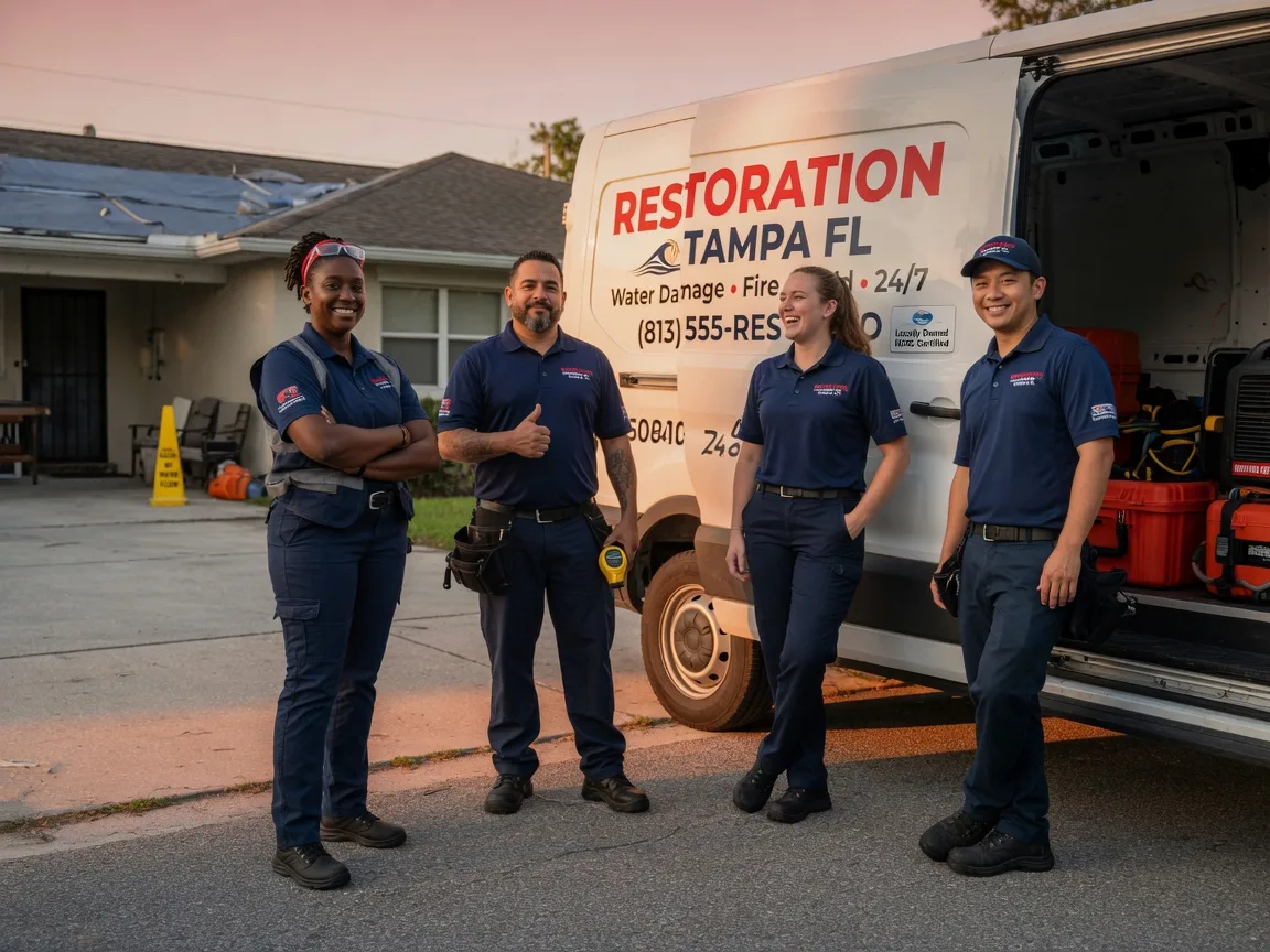 Water Damage Restoration company in San Marcos, TX
